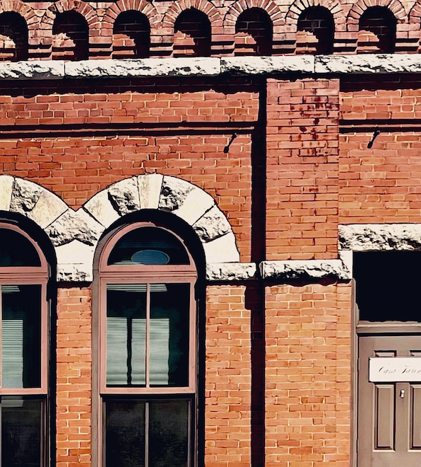 "Farina's Fire Escape 1893" Wooden Jigsaw Puzzle 'Pieces of Texas'