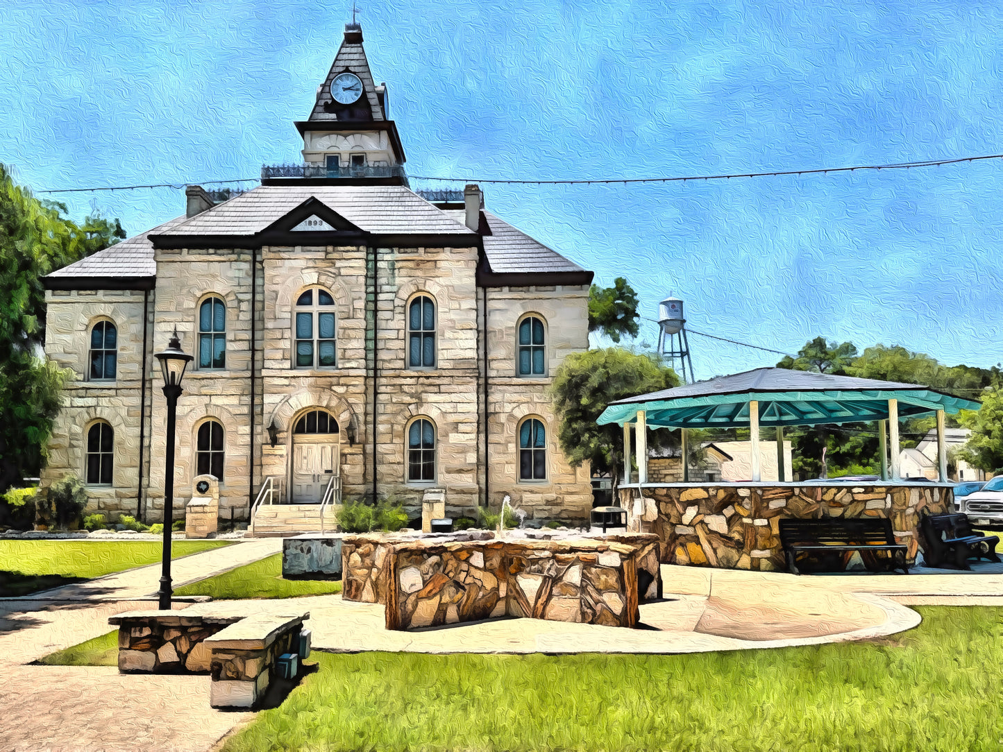 "Glen Rose Square" Wooden Jigsaw Puzzle ' Pieces of Texas'