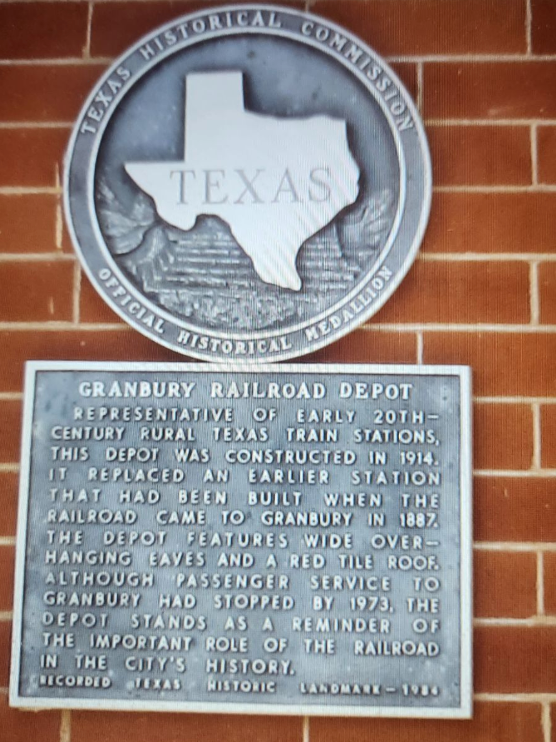 Texas Historical Medallion